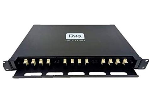 Dax Fiber 12 Port LIU Fully Loaded Multimode with 12 Pigtails - Buy Dax ...