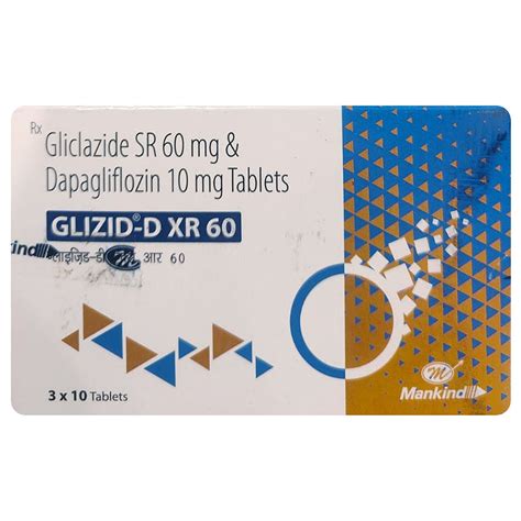 Glizid-D XR 60 Tablet 10's | Uses, Side Effects, Price | Apollo Pharmacy
