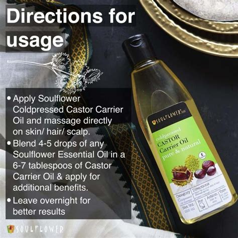 Buy SOULFLOWER OLIVE OIL (225 ML) & CASTOR OIL (225 ML) Online & Get ...