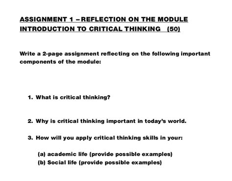 Critical Reflection Assignment 的图像结果