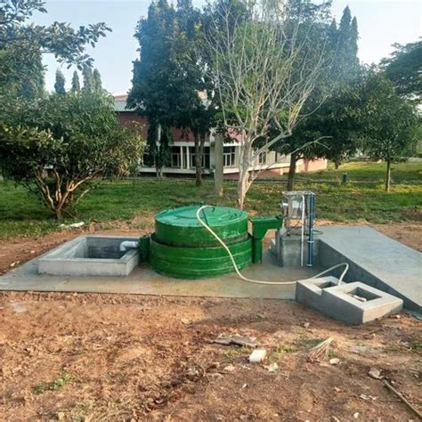 Institutional Portable Biogas Plant - 15 cubic meter biogas plant for ...