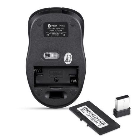 Enter wireless Mouse Prime 2.4GHz Optical Plug & Play