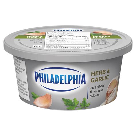Herb & Garlic Cream Cheese Product | Philadelphia | Products - Heinz ...