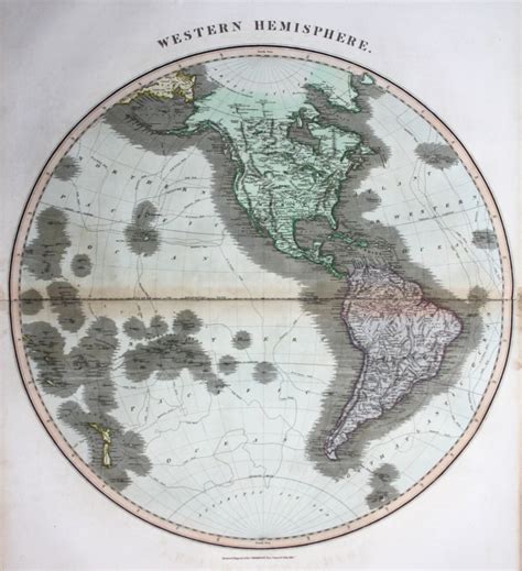 Map Of The North Western Hemisphere | Adams Printable Map