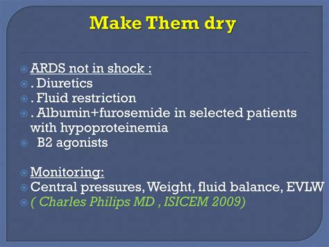Pulmonary Edema: Fluids or Diuretics? | PPT