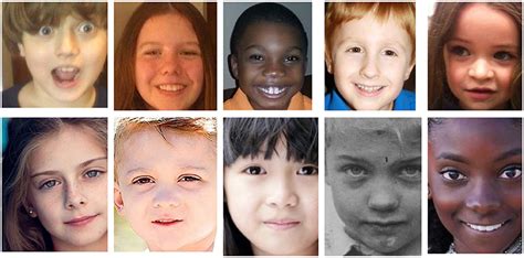 Image result for Autistic Face Features