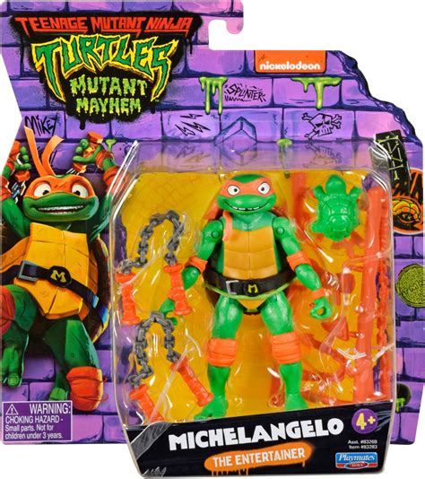 Teenage Mutant Ninja Turtles: Mutant Mayhem: Michelangelo: Action ...