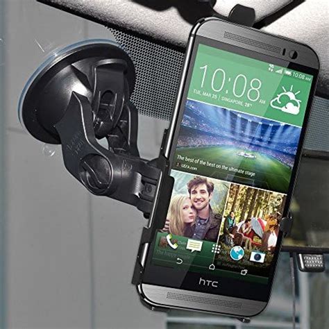 Amzer Suction Cup Mount for Windshield, Dash or Console for HTC One M8 ...