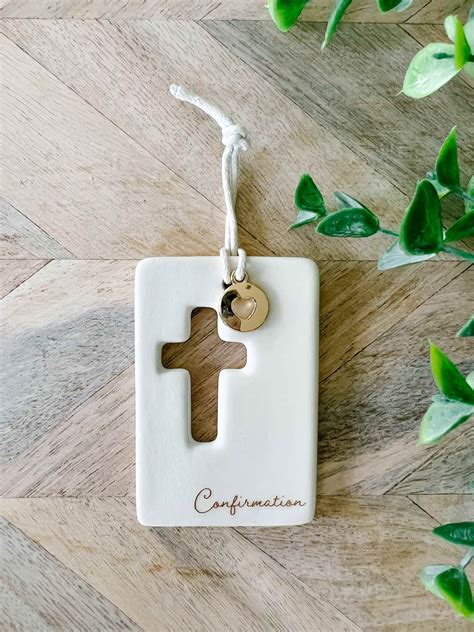 Confirmation Milestone Token | Catholic confirmation gifts, Ceramic ...