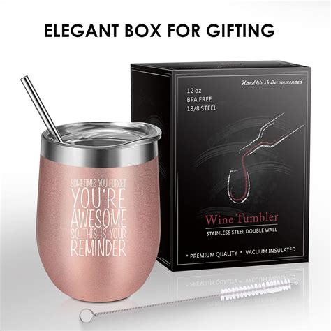 GSPY Wine Tumbler for Women, Thank You Gifts, India | Ubuy