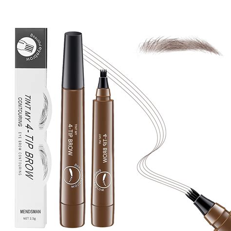 Amazon.com : 2Pcs Magic Microblading Eyebrow Pencil, 4-Tip Brow Pencil ...
