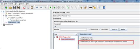 Test MySQL Connection 的图像结果