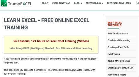 Image result for Free Excel Classes