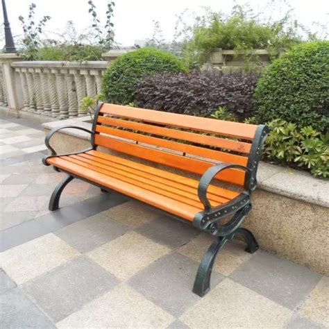 优友 户外实木庭院桌椅炭化防腐木双人靠背椅带茶几公园休闲椅-阿里巴巴