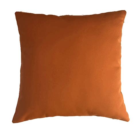 Orange (tuscan) Indoor Outdoor Sunbrella Canvas Pillow Cover, Sunbrella ...
