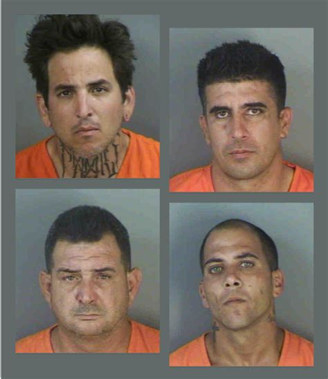 Four felons arrested after crime spree in Collier County