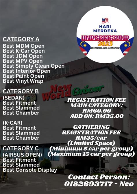Merdeka day underground autoshow Gathering 2025, Moyan mall jalan batu ...