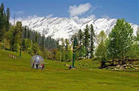 zorbing at manali, zorbing adventure manali, solang valley, zorbing ...