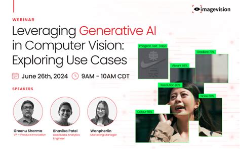 Leveraging Generative AI in Computer Vision: Exploring Use Cases ...