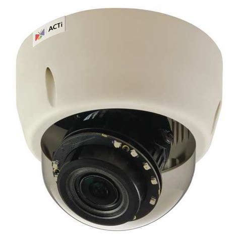 Acti IP Camera, 4.3x Optical Zoom, 10 MP, Color E617 | Zoro