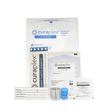 Curaplex® IV Start Kit With Curaplex® Guard, Alcohol, No Flush | Bound Tree