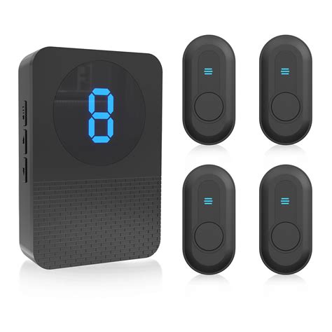 Buy CallToU Wireless Calling System Smart Caregiver Pager Call Button ...