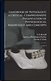 Buy Handbook of Physiology; a Critical, Comprehensive Presentation of ...