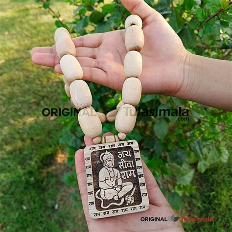 Shri Bageshar Dham Tulsi Locket Mala 28 Inches Length