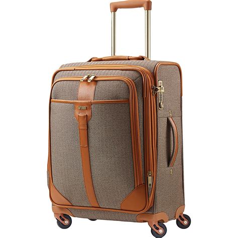 Hartmann Herringbone Luxe Softside Carry On Expandable Spinner ...