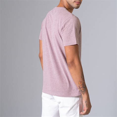Faded Russet Light Maroon Round Neck T-shirt – Minizmo