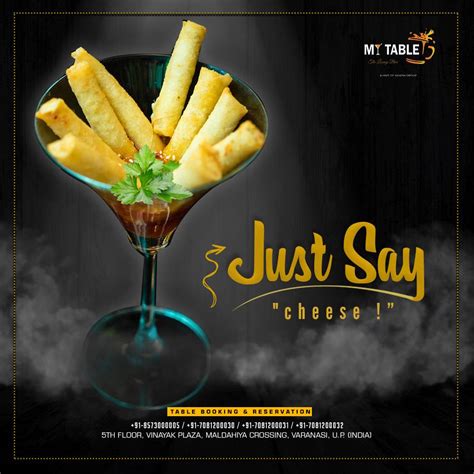 Menu at My Table, Varanasi