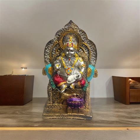Lord Kuber Handmade Idol Best for Vastu Height 7 Inches – cutncurve
