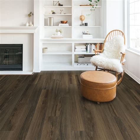 Shaw Matrix with Advance Flex Technology Cascade Walnut 6-mil x 6-in W ...