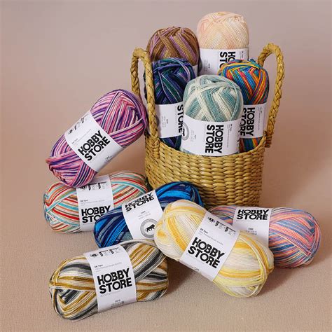 Hobby Store DK Multi Yarn – Vibrant Multicolor DK Weight for Creative ...