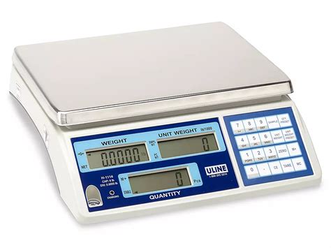 Uline Industrial Counting Scale - 6 lbs x .0005 lb H-1114 - ULINE