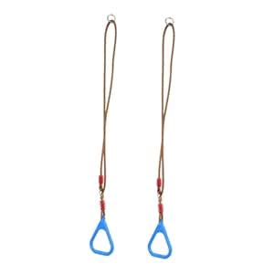 MERISHOPP®Gymnastics Rings for Kids Portable Pull up Rings for Backyard ...