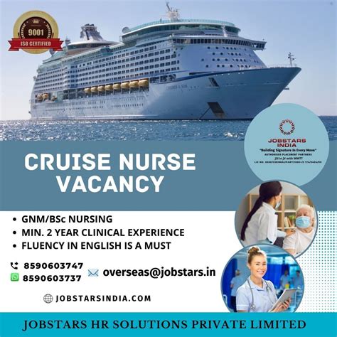 JOBSTARS HR SOLUTIONS PRIVATE LIMITED on LinkedIn: #recruiting #nurses #cruise #ship # ...