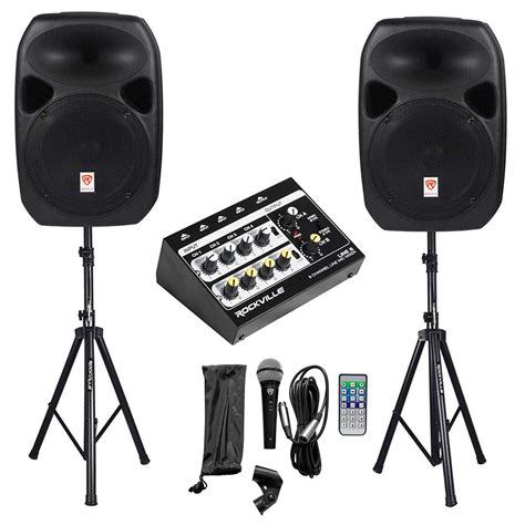 Buy Rockville Power GIG RPG-122K All In One DJ/PA Package (2) 12" DJ/PA ...