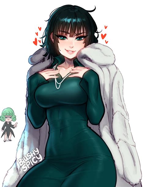 tatsumaki and fubuki (one-punch man) drawn by blushyspicy | Danbooru