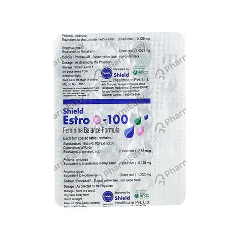 Buy Estro G 257 MG Tablet (15) Online at Flat 15% OFF | PharmEasy