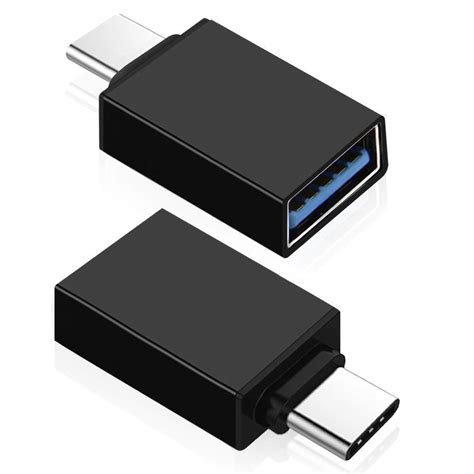 QDEE Type-C OTG Adapter Converter Compatible with All Type-C OTG ...