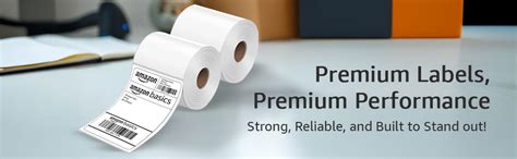 Amazon Basics 70gsm Thermal Label Printer Paper - 4" x 6" (100 x 150 mm ...
