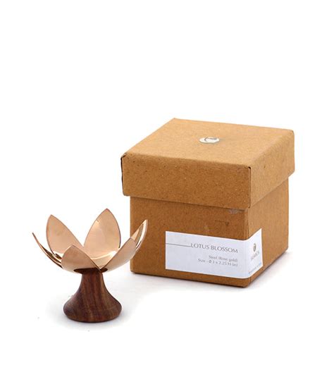 Lotus Blossom - Rose gold – Studio Saswata