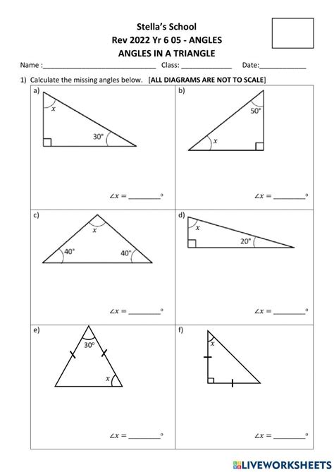 Image result for Math Antics Triangles Worksheet