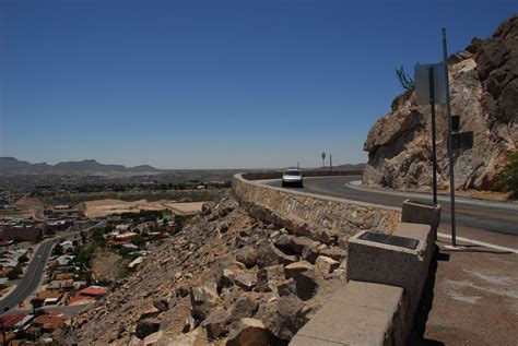 Texas Mountain Trail Daily Photo: Scenic Drive, El Paso