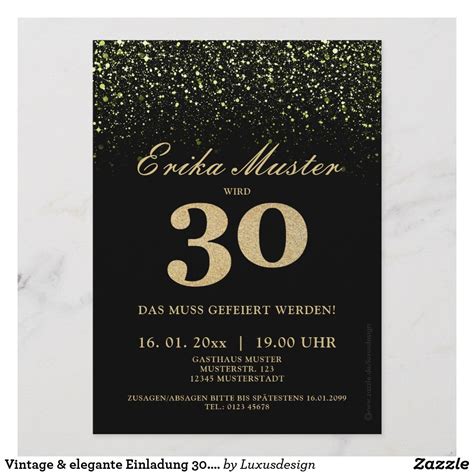 Einladung 30 Geburtstag Download