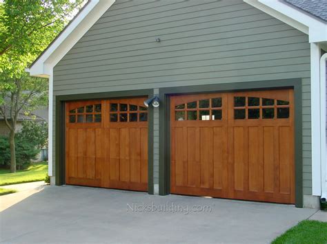 Solid Wood Garage Doors | Nickb s Building Supply, Inc.