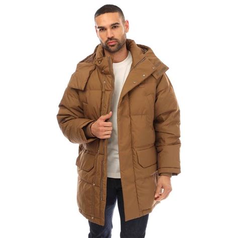Lacoste Men's Long Detachable Hood Long Sleeve Puffer Jacket | Sports ...