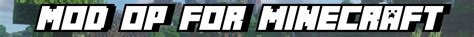 Image result for Mod Op De Minecraft Java