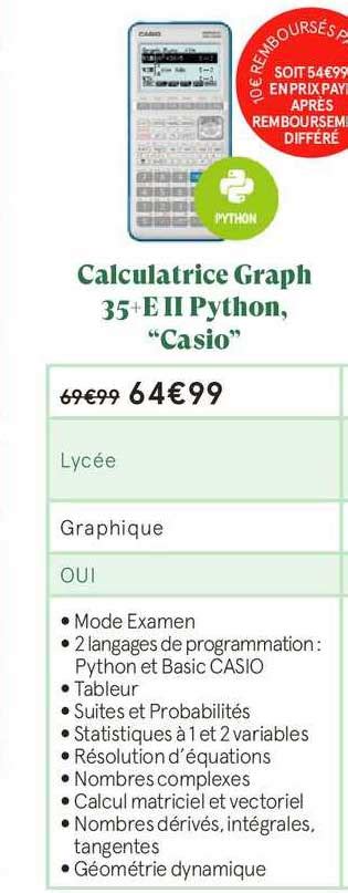 Python Casio Graph 35 E 的图像结果